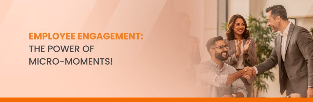 Employee engagement with micro-moments